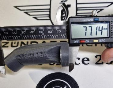 Zündapp Ansaugstutzen R & RS 50 mit 40mm Lochabstand 276-04.120